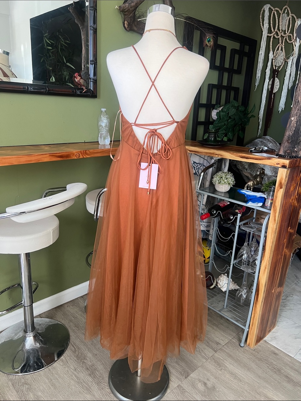 NWT Hello Molly Cinderella Chocolate dress size M - Picture 6 of 9